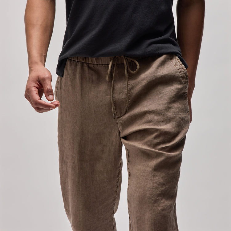 Relaxed Linen Pant in Cargo Pigment | James Perse Los Angeles