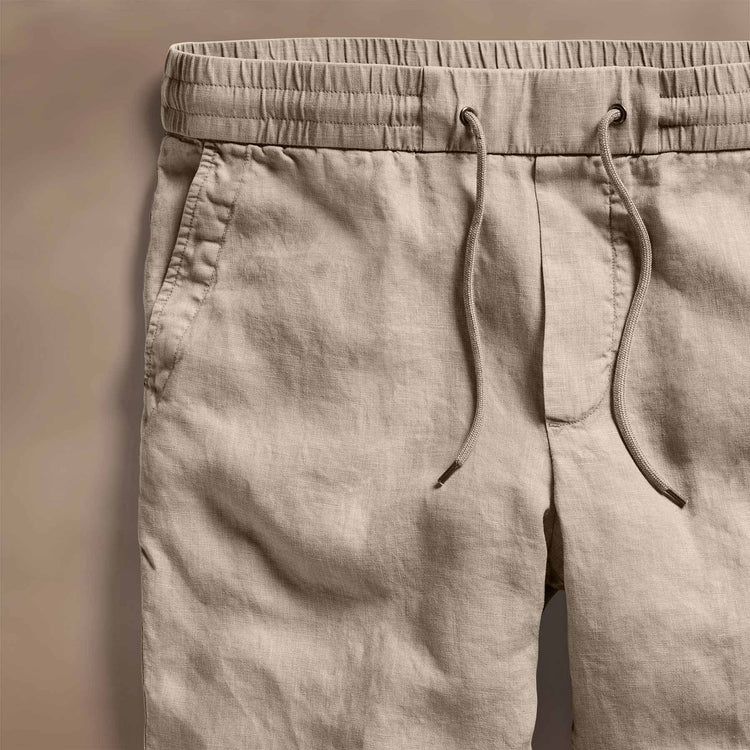 Relaxed Linen Pant in Overcast Pigment | James Perse Los Angeles