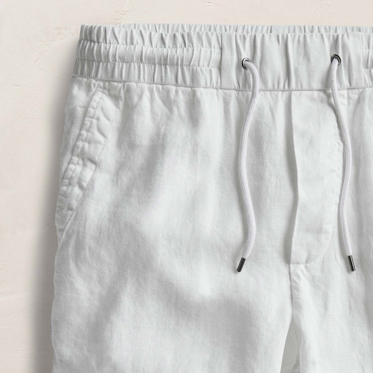 Relaxed Linen Pant in White | James Perse Los Angeles