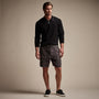 Utility Linen Short in Magma Pigment | James Perse Los Angeles