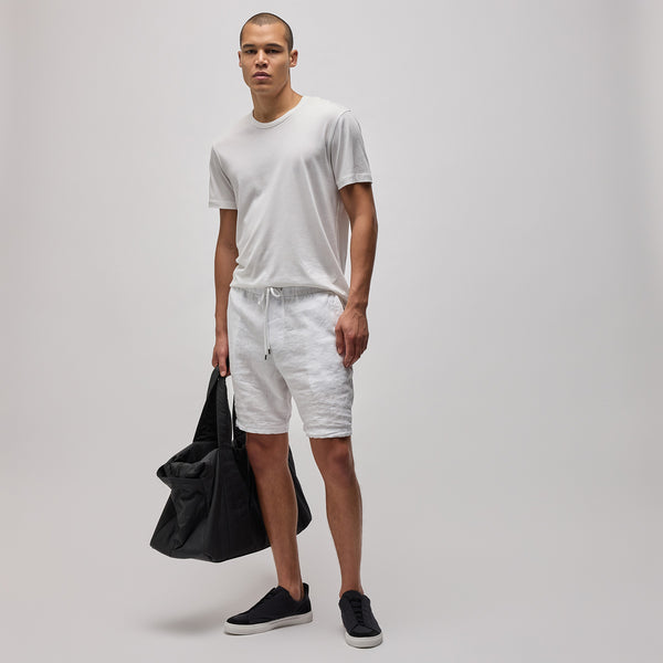 Montecito Nylon Weekend Bag in Black | James Perse Los Angeles / Mens