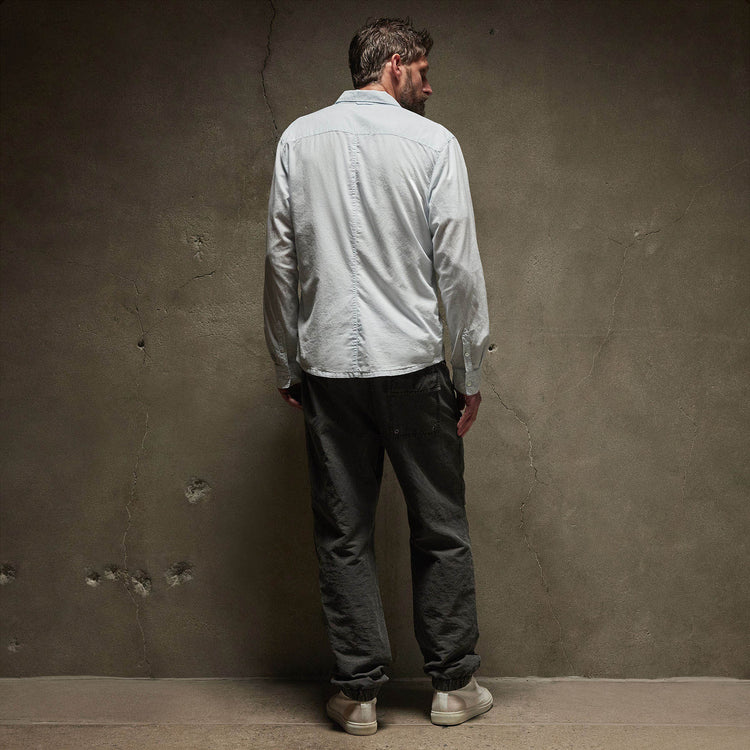Standard Shirt in Ice Blue Pigment | James Perse Los Angeles