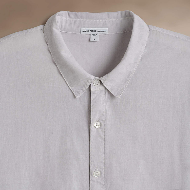 Standard Shirt in Light Mist Pigment | James Perse Los Angeles