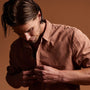 Standard Shirt in Nutmeg Pigment | James Perse Los Angeles