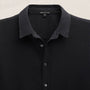 Cotton Flannel Shirting in Blue Black | James Perse Los Angeles