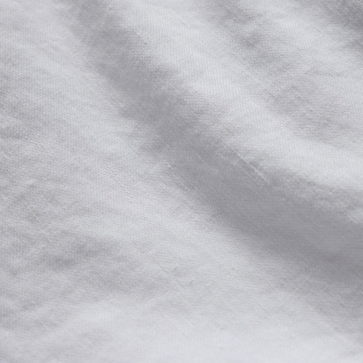 Linen Blend Jogger Short in White | James Perse Los Angeles