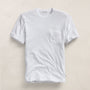 Lightweight Jersey Pocket Tee in White | James Perse Los Angeles