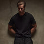 3 Pack Short Sleeve Crew Neck Tee - Black | James Perse Los Angeles