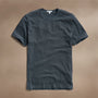 Short Sleeve Crew Neck in Blue Noir Pigment | James Perse Los Angeles
