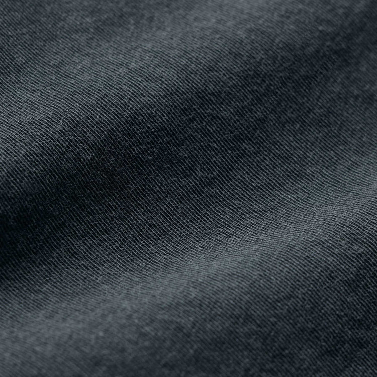 Short Sleeve Crew Neck in Blue Noir Pigment | James Perse Los Angeles