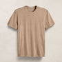 Short Sleeve Crew Neck in Coffee Pigment | James Perse Los Angeles
