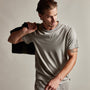 Short Sleeve Crew Neck in Dapple Pigment | James Perse Los Angeles