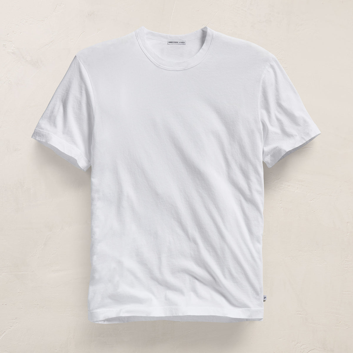 Short Sleeve Crew Neck in White | James Perse Los Angeles