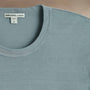 Long Sleeve Crew Neck in Azure Pigment | James Perse Los Angeles