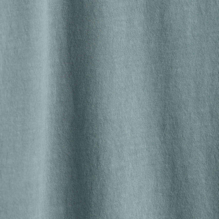 Long Sleeve Crew Neck in Azure Pigment | James Perse Los Angeles