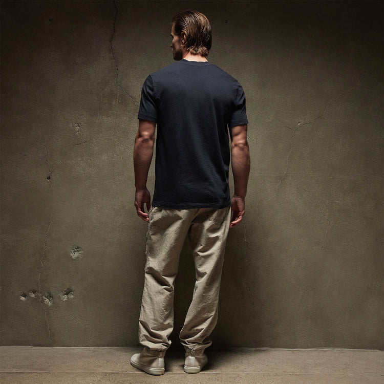 Short Sleeve V Neck in Deep | James Perse Los Angeles