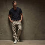 Short Sleeve V Neck in Deep | James Perse Los Angeles