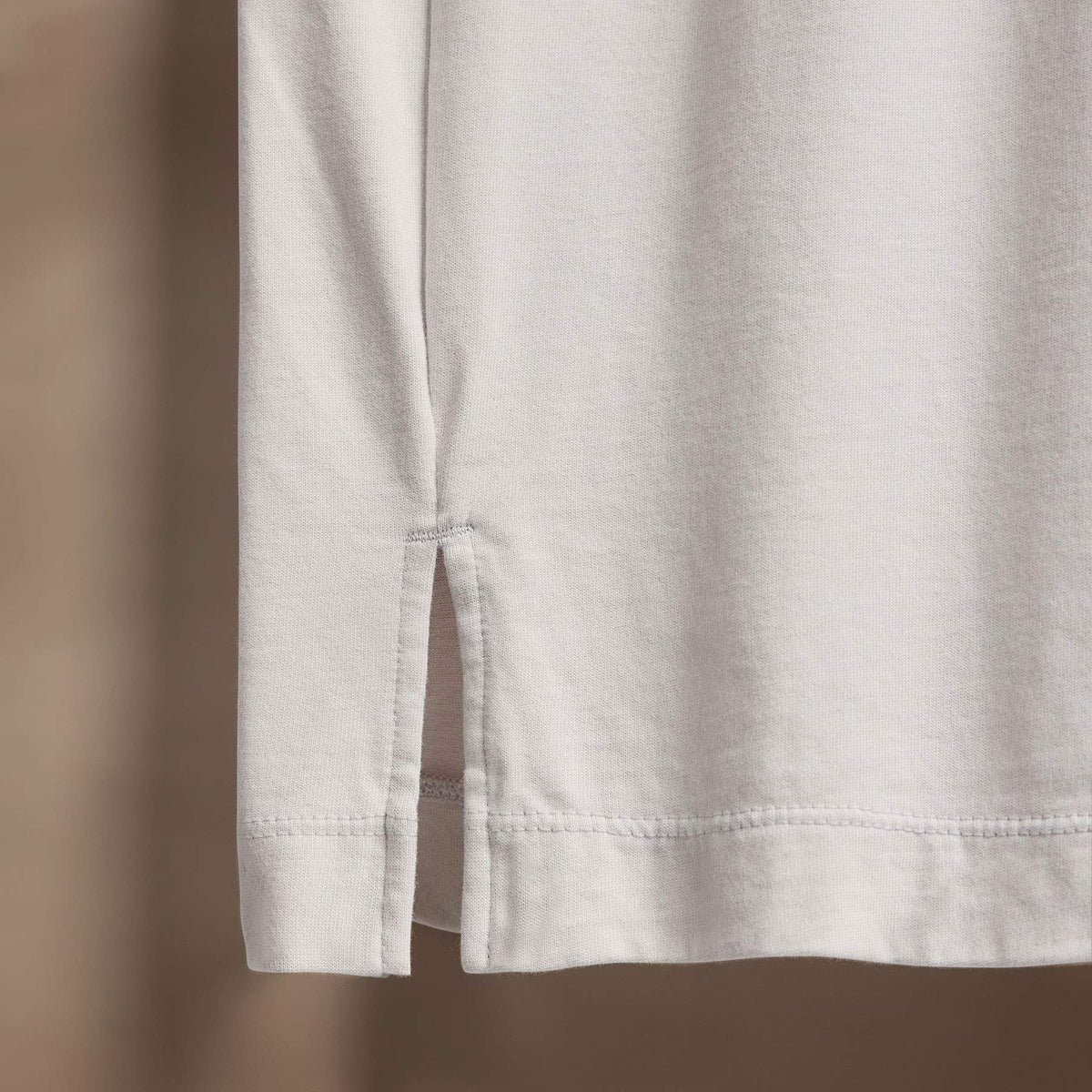 Heavy Luxe Jersey Crew in Light Mist | James Perse Los Angeles