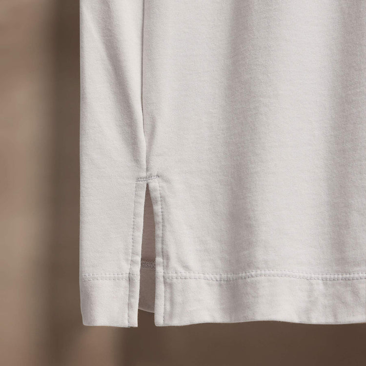 Heavy Luxe Jersey Crew in Light Mist | James Perse Los Angeles