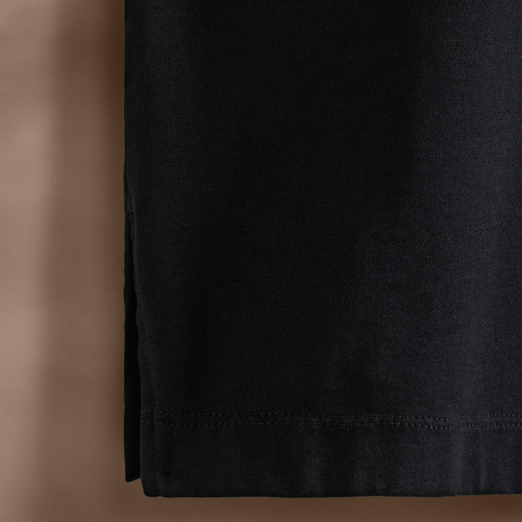 Heavy Luxe Jersey Long Sleeve in Black | James Perse Los Angeles