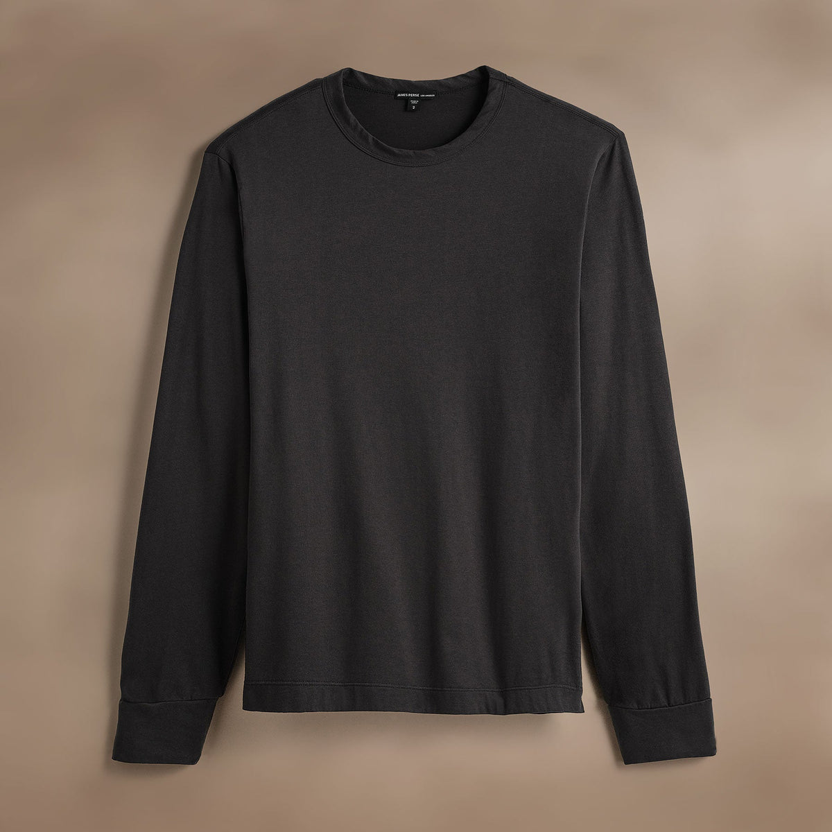 Heavy Luxe Jersey Long Sleeve  in Magma | James Perse Los Angeles