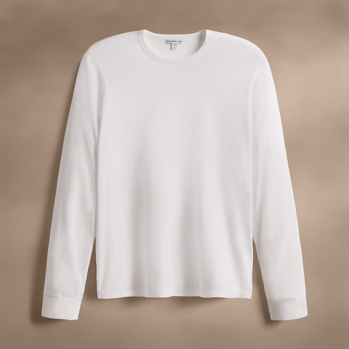 Heavy Luxe Jersey Long Sleeve in White | James Perse Los Angeles