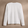 Heavy Luxe Jersey Long Sleeve in White | James Perse Los Angeles