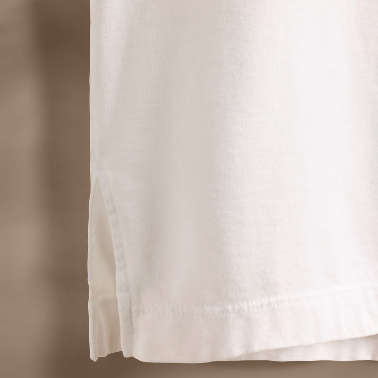 Heavy Luxe Jersey Long Sleeve in White | James Perse Los Angeles