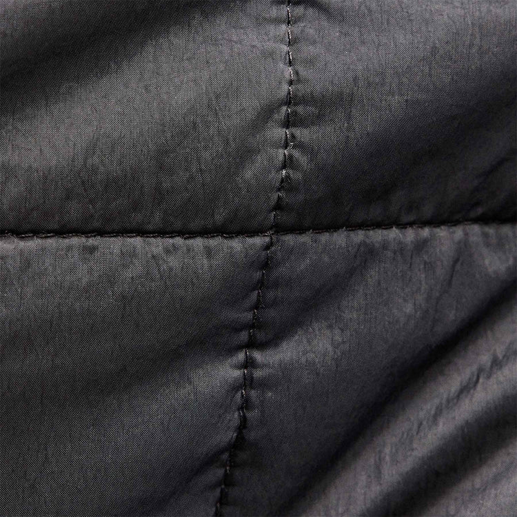 Quilted Shirt Jacket in Black | James Perse Los Angeles