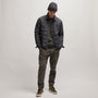 Quilted Shirt Jacket in Black | James Perse Los Angeles