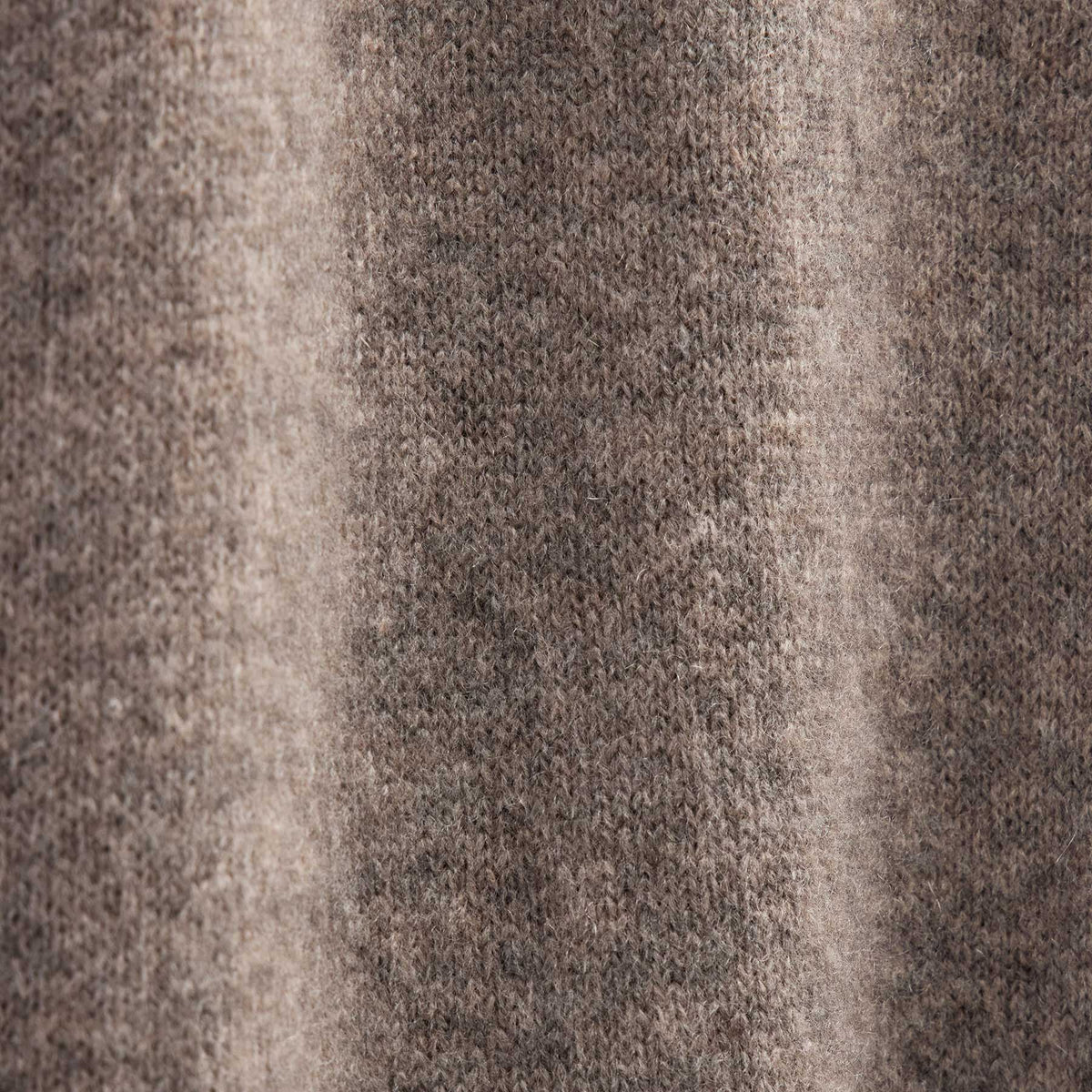 Lightweight Textured Cashmere Crew in Beige Melange | James Perse Los Angeles