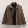 Suede Ranch Jacket in Caribou | James Perse Los Angeles
