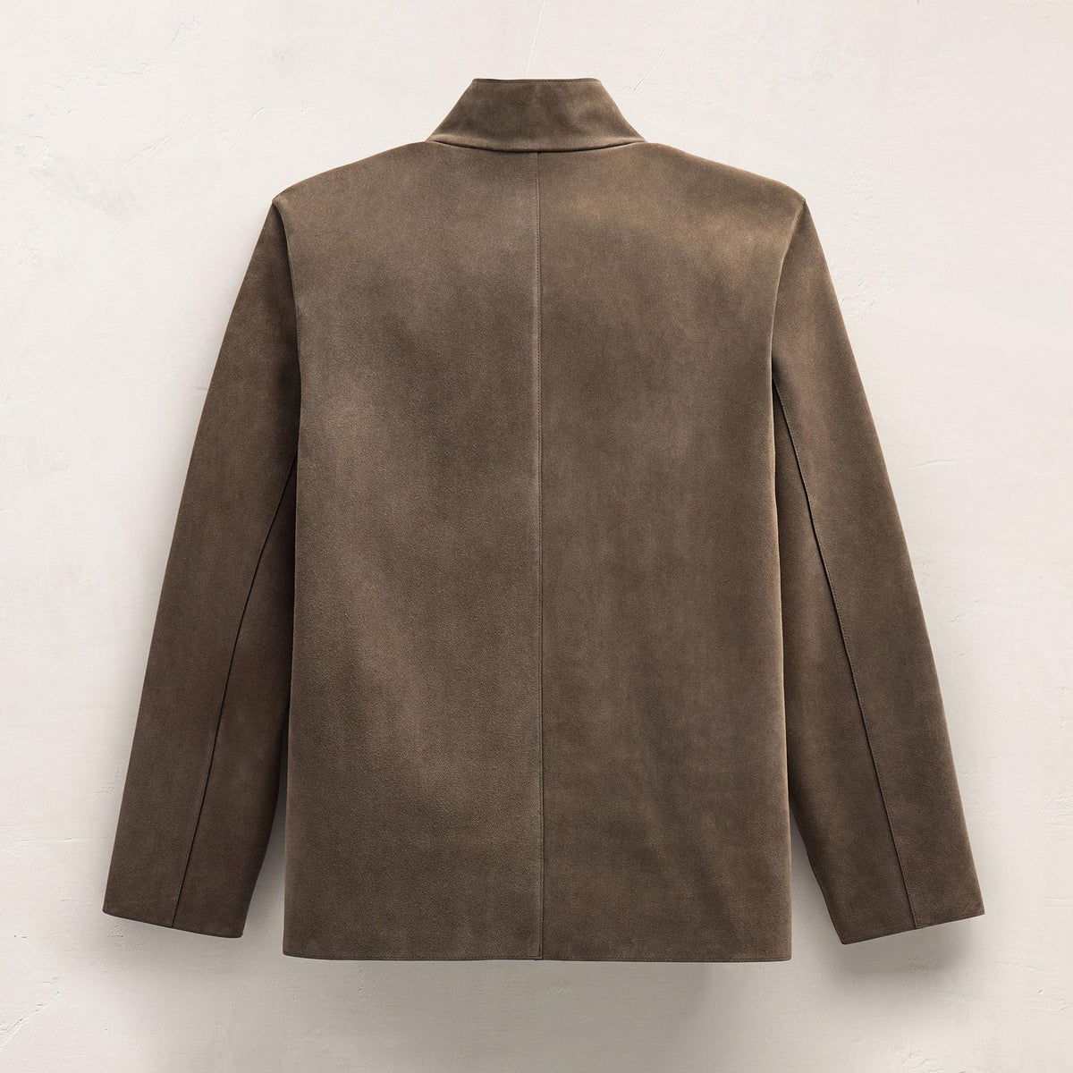 Suede Ranch Jacket in Caribou | James Perse Los Angeles