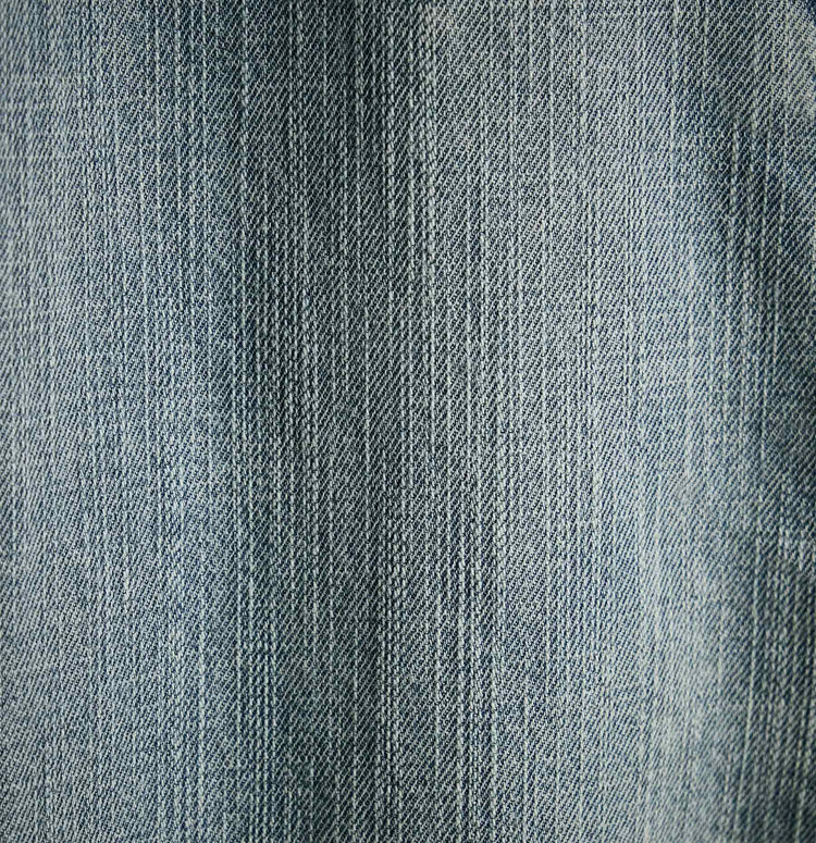 Fleece Line Denim Shirt Jacket  in Bleach Wash | James Perse Los Angeles