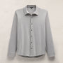 Performance Supima Pique Shirt in Concrete | James Perse Los Angeles