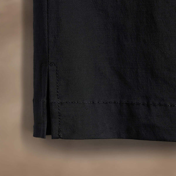Cotton Poplin Trouser in Black | James Perse Los Angeles