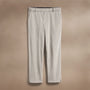 Cotton Poplin Trouser in Light Tan | James Perse Los Angeles