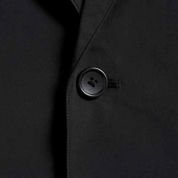 Cotton Poplin Blazer in Black | James Perse Los Angeles