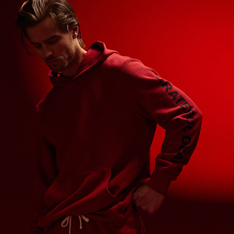 Grateful Dead Hoodie in Sunstone/Deep | James Perse Los Angeles