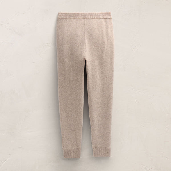Recycled Cashmere Track Pant With Pockets in Stone | James Perse Los Angeles