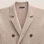 Double Breasted Cashmere Blazer in Stone | James Perse Los Angeles