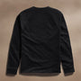 Fine French Terry Raglan Crew in Black | James Perse Los Angeles