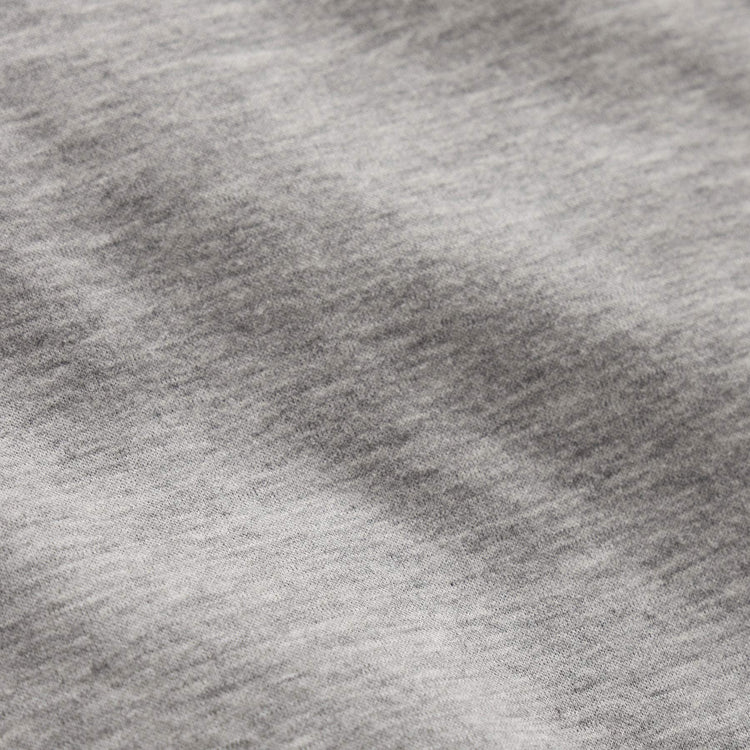 Fine French Terry Sweatshirt in Heather Grey | James Perse Los Angeles