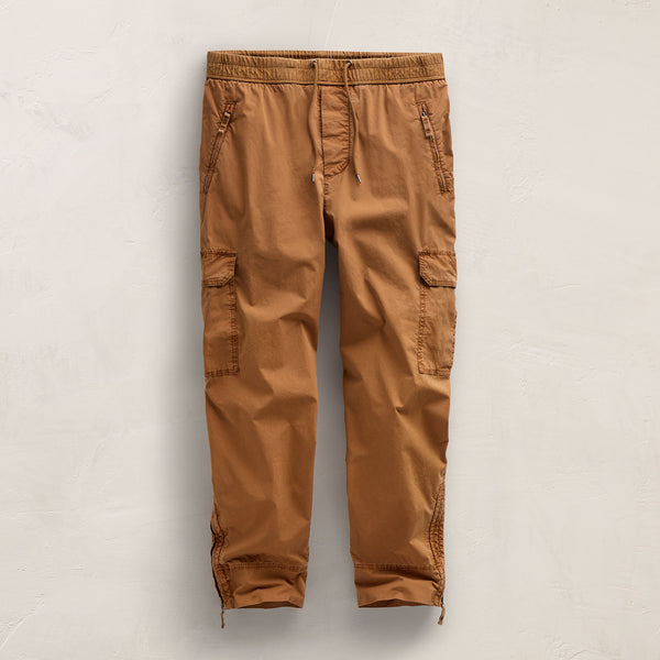 Parachute Poplin Cargo in Whiskey Pigment  | James Perse Los Angeles