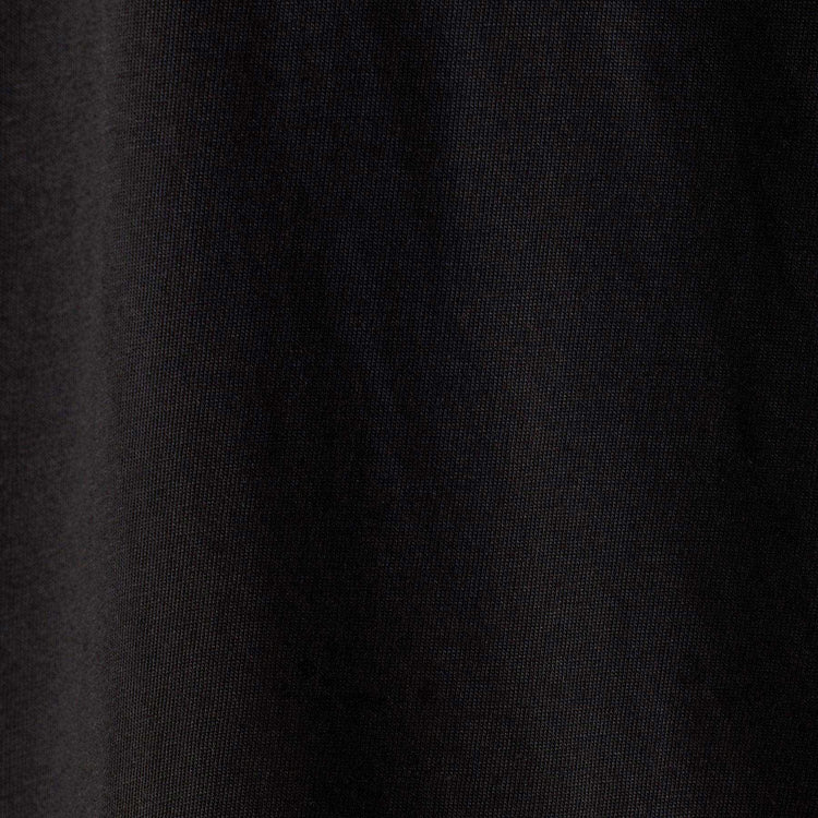 Sueded Jersey Rugby Polo in Black | James Perse Los Angeles