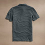 Sueded Jersey Polo in Asphalt Pigment | James Perse Los Angeles