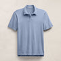 Sueded Jersey Polo in Ocean Pigment | James Perse Los Angeles