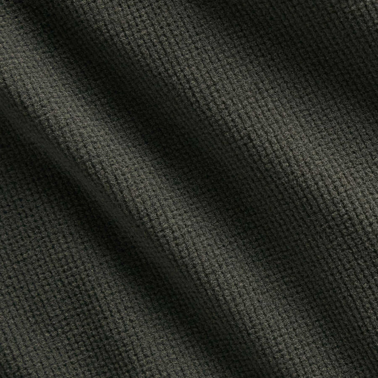 Tech Waffle Performance Hoodie  in Carbon/Yellow | James Perse Los Angeles