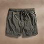 Technical Stretch Nylon Split Hem Boardshort in Artillery | James Perse Los Angeles
