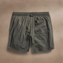Technical Stretch Nylon Split Hem Boardshort in Artillery | James Perse Los Angeles